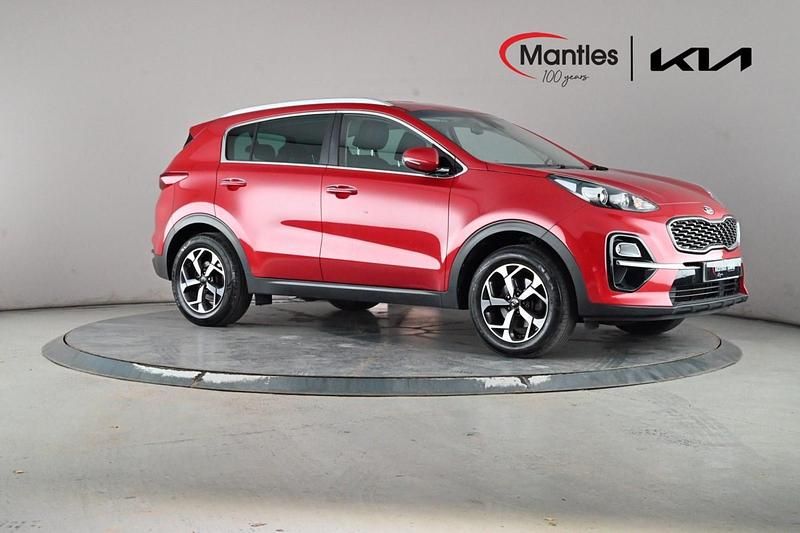 Used Kia Sportage 130 HP (95 kW) 2019 Red SUV