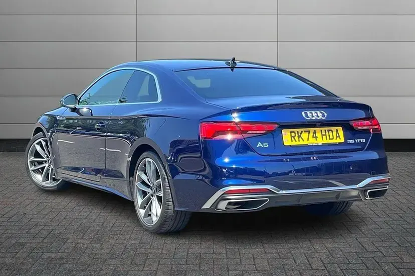 Used Audi Coupé S-Line 148 HP (108 kW) 2025 Navarra blue Coupe