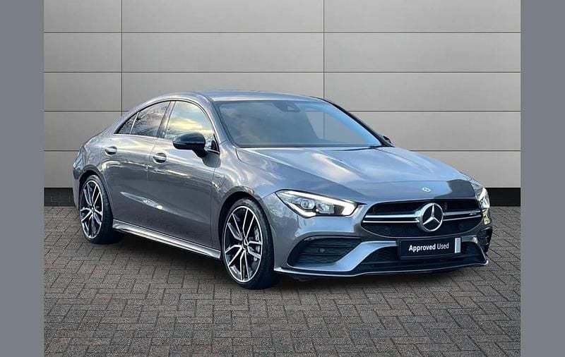 Used Mercedes CLA35 AMG Premium 306 HP (225 kW) 2023 Grey Coupe