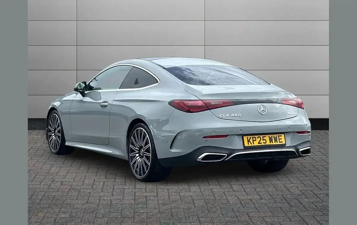 Used Mercedes CLE450 AMG Line Premium Plus 375 HP (275 kW) 2025 Grey Coupe