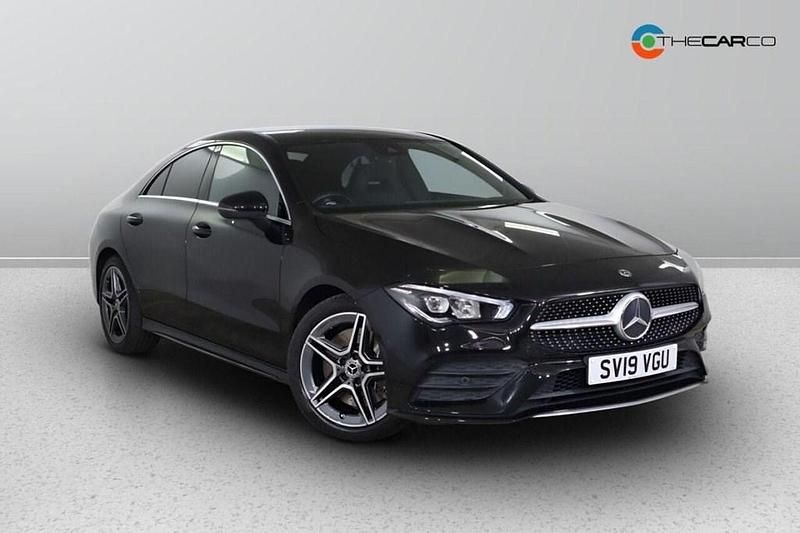 Black Used 2019 Mercedes CLA220 AMG line Sedan | £19,993 (Super price) - Image 1/1