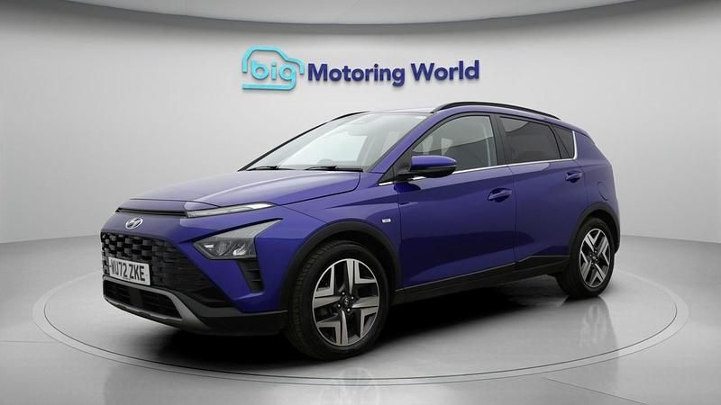 Used Hyundai Bayon Premium 100 HP (73 kW) 2022 Blue SUV