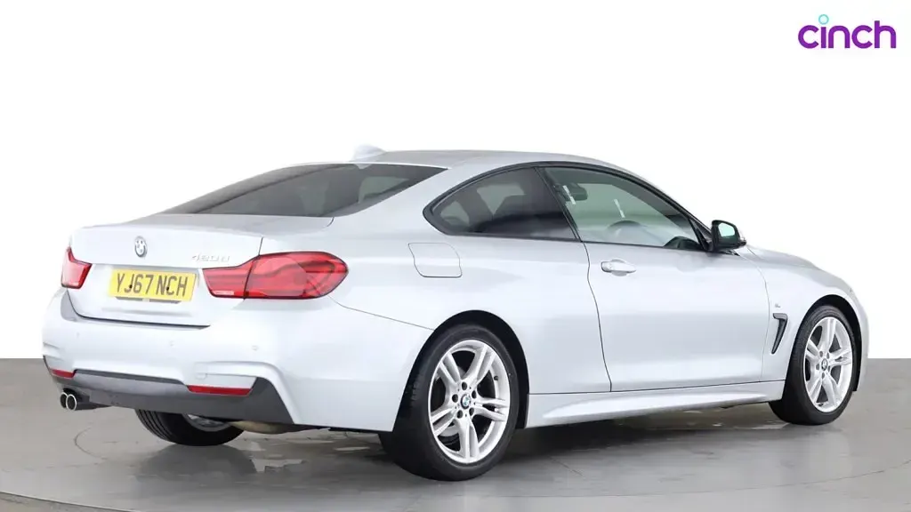 Used BMW 420 Coupé M Sport 2018 Silver Coupe