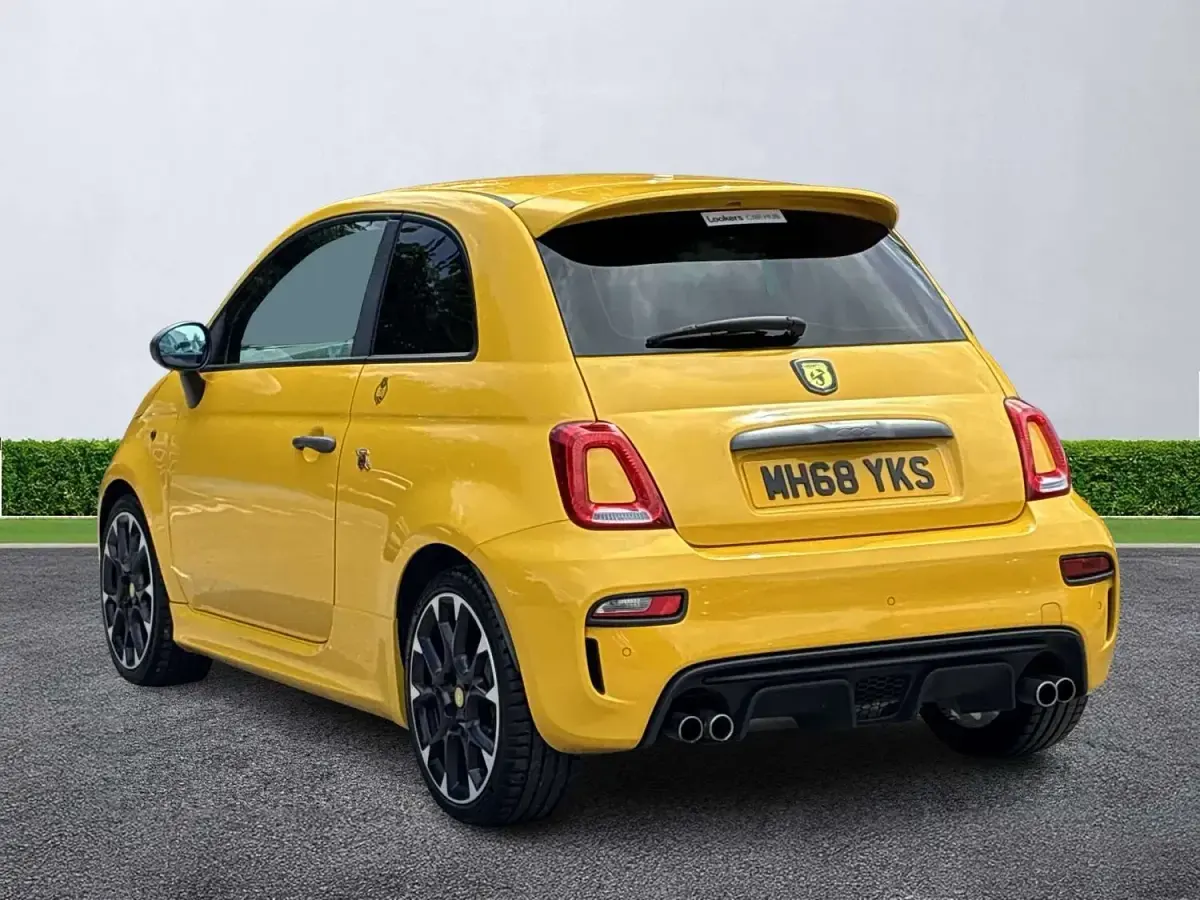 Used Abarth 595 Competizione 180 HP (132 kW) 2019 Yellow Hatchback