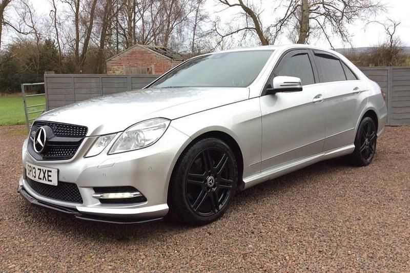 Silver Used 2013 Mercedes E220 Sedan | £5,995 (Fair price) - Image 1/1