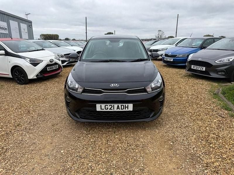 Used Kia Rio 83 HP (61 kW) 2021 Black Hatchback