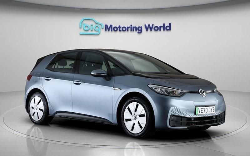 Used VW ID.3 Pro Performance 150 kW (204 HP) 2020 Blue Hatchback