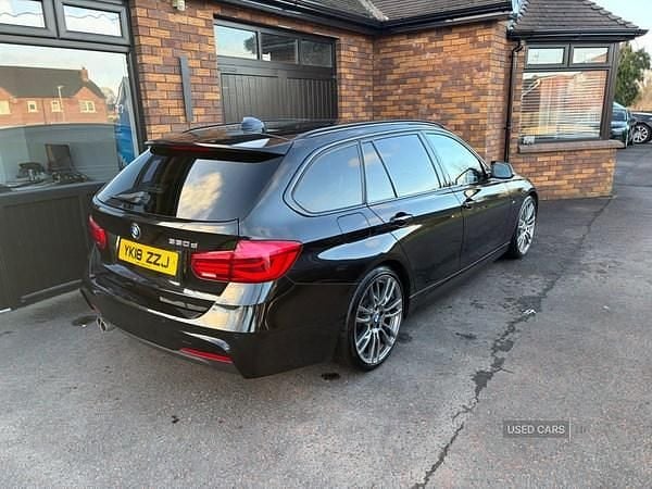 Used BMW 330 M Sport 255 HP (187 kW) 2018 Black Estate