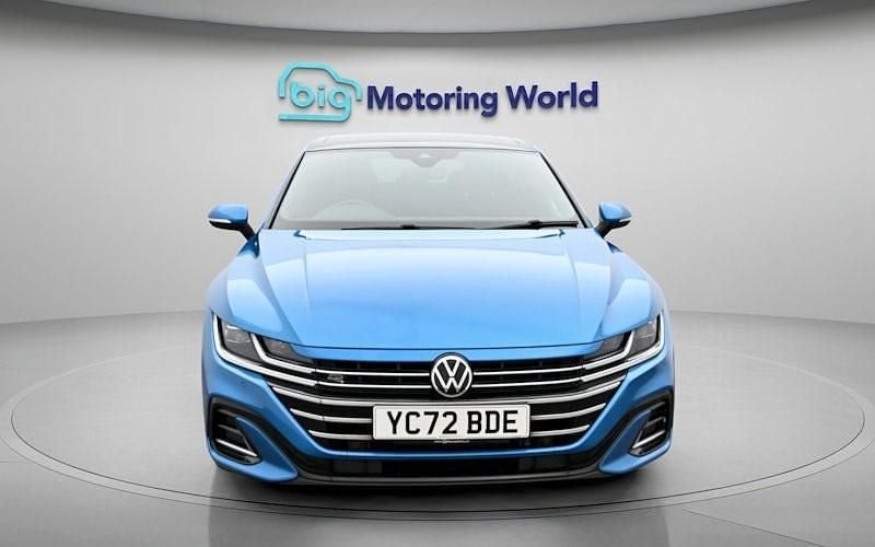 Used VW Arteon R-line 150 HP (110 kW) 2022 Blue Hatchback