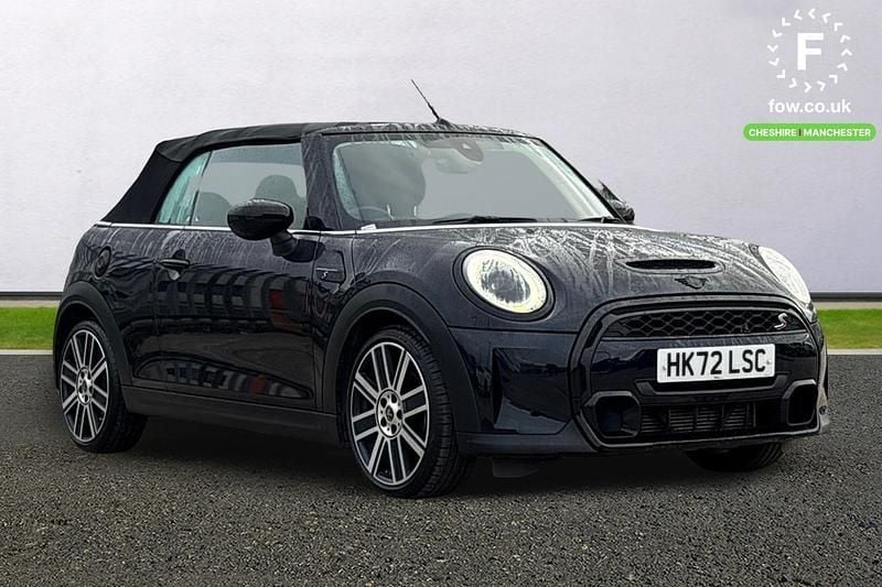 Blue/black Used 2022 Mini Cooper S Cabriolet Comfort Cabriolet | £19,099 (Good price) - Image 1/4