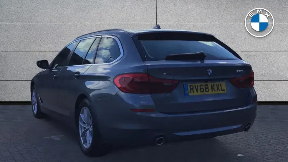 Used BMW 520 Sport Line 187 HP (137 kW) 2018 Blue Estate