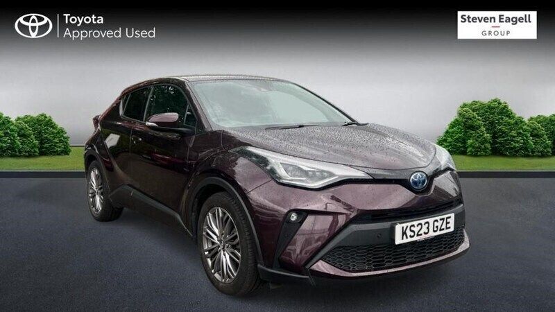 Mauve/purple Used 2023 Toyota C-HR SUV | £23,725 (A bit pricey) - Image 1/4