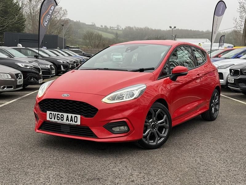 Used Ford Fiesta ST-Line 2018 Red Hatchback