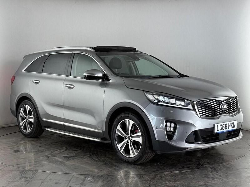 Grey Used 2018 Kia Sorento GT-Line S SUV | £24,200 (Fair price) - Image 1/3