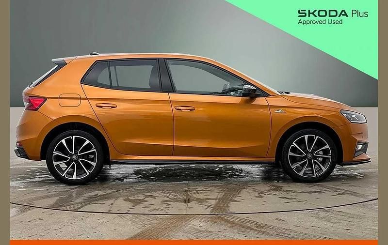 Used Skoda Fabia Monte Carlo 113 HP (83 kW) 2025 Phoenix orange metallic Hatchback