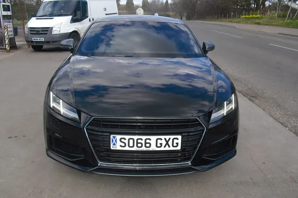 Used Audi TT S-Line 184 HP (135 kW) 2016 Black Coupe