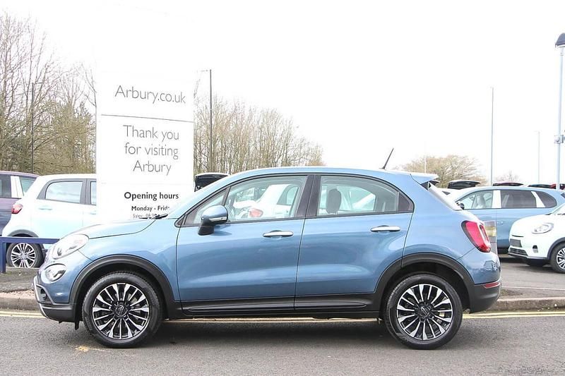 Used Fiat 500X Cross 120 HP (88 kW) 2018 Blue SUV