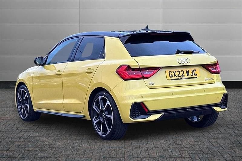 Used Audi A1 Black Edition 95 HP (69 kW) 2022 Python yellow SUV