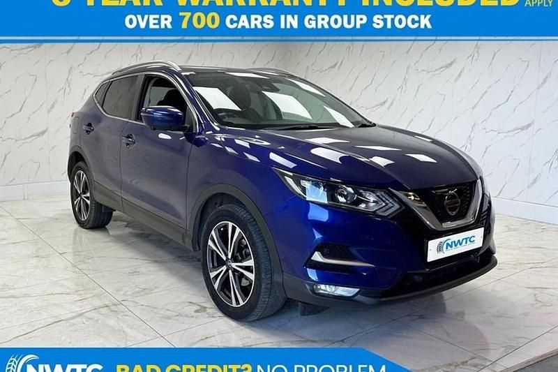 Used Nissan Qashqai N-Connecta 115 HP (84 kW) 2018 Blue SUV
