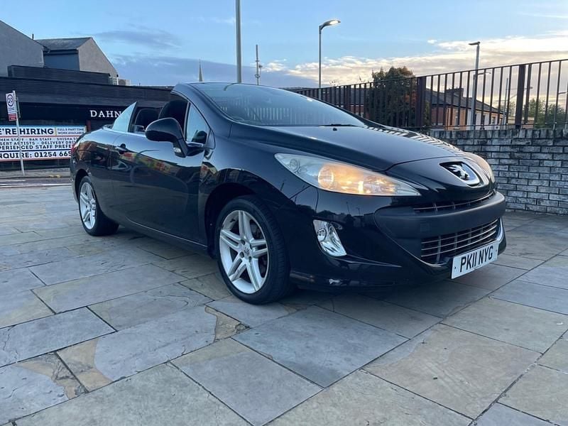 Used Peugeot 308 CC 2011 Black Cabriolet