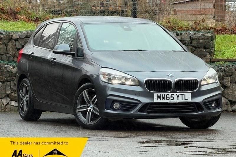 Used BMW 216 Active Tourer Sport Line 116 HP (85 kW) 2015 Mineral grey metallic MPV