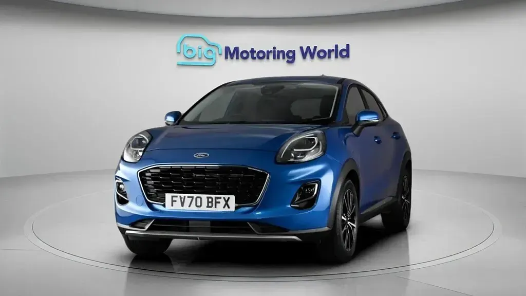 Second-hand Ford Puma Titanium 125 CP (91 kW) 2020 Albastru SUV