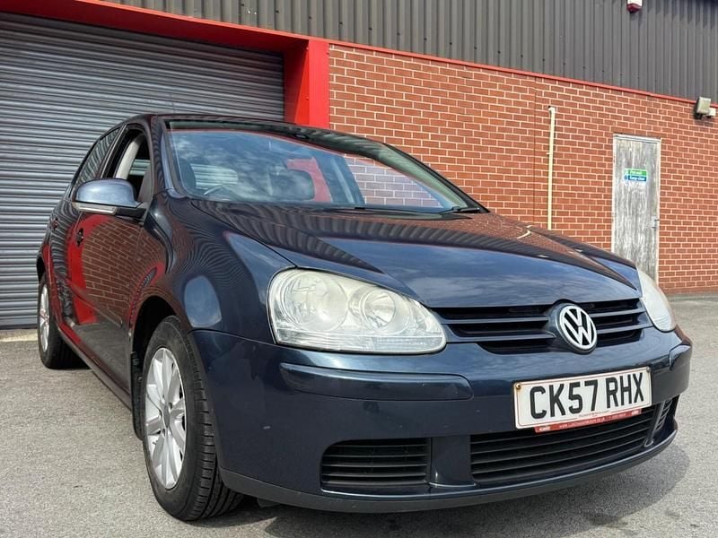 Blue Used 2007 VW Golf V Match Hatchback | £2,495 (Fair price) - Image 1/4