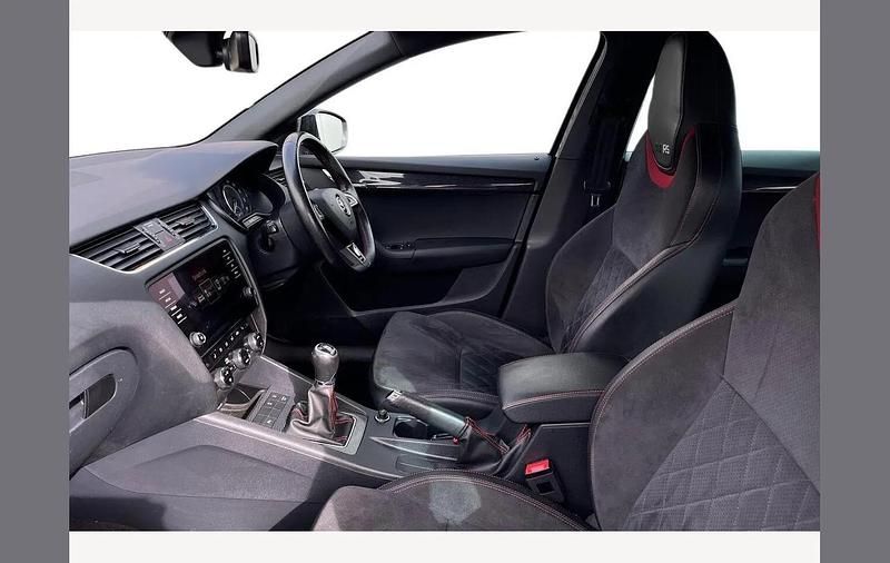 Used Skoda Octavia vRS 245 HP (180 kW) 2019 Black Hatchback