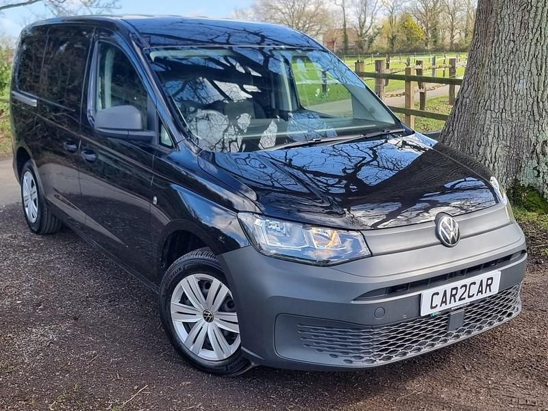 Used VW Caddy Maxi 102 HP (75 kW) 2021 Black MPV