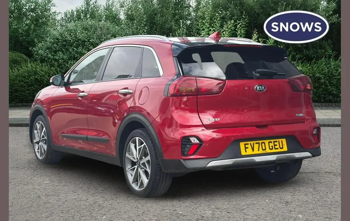 Used Kia Niro 141 HP (103 kW) 2020 Red SUV