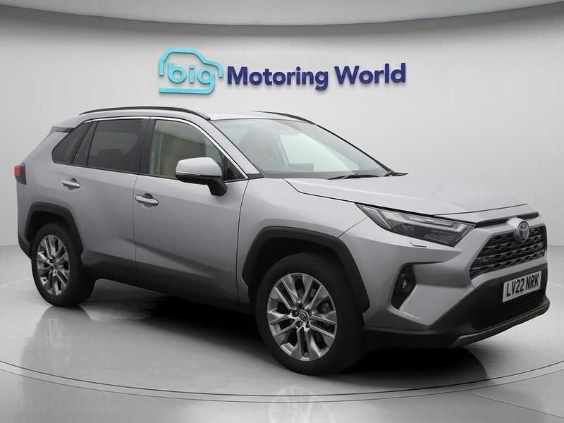Silver Used 2022 Toyota RAV4 Hybrid SUV | £29,404 (Fair price) - Image 1/4