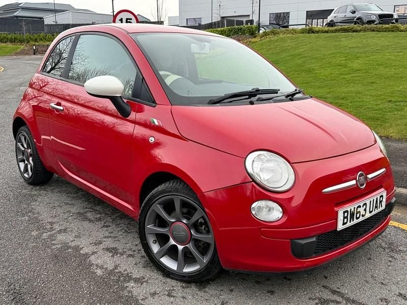Used Fiat 500 Lounge 2014 Red Hatchback