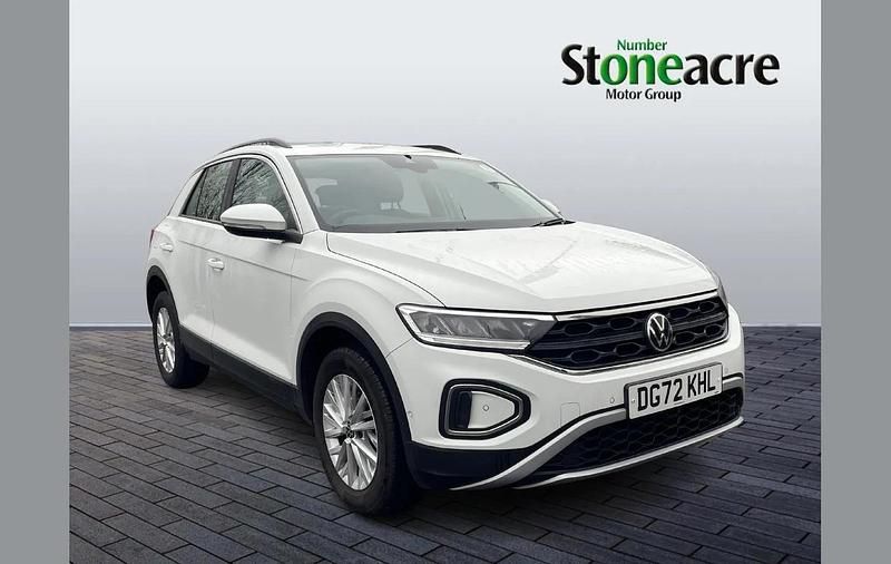 White Used 2022 VW T-Roc Life SUV | £17,306 (Fair price) - Image 1/4
