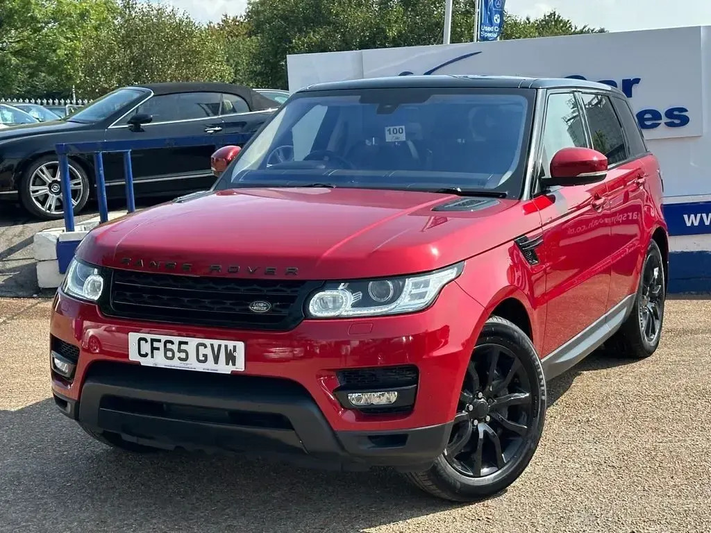 Used Land Rover Range Rover HSE 306 HP (225 kW) 2015 Red SUV
