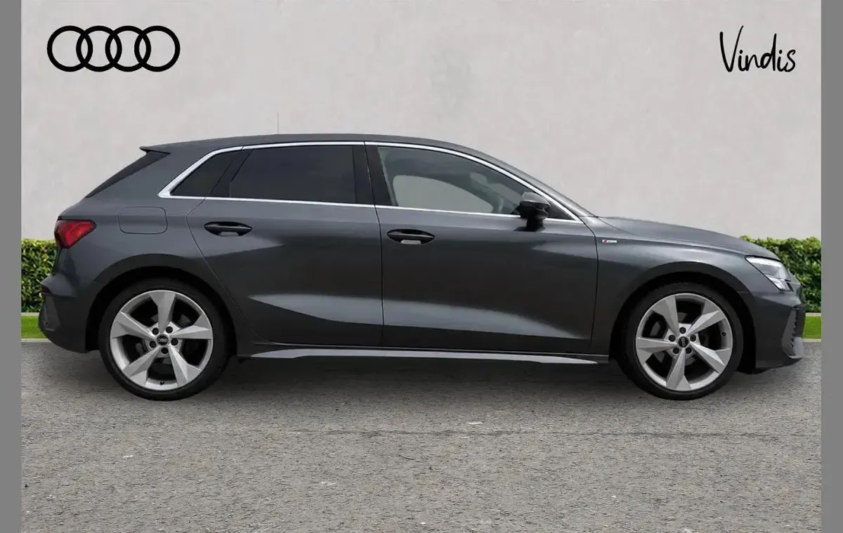 Used Audi A3 S-Line 147 HP (108 kW) 2021 Grey Sedan
