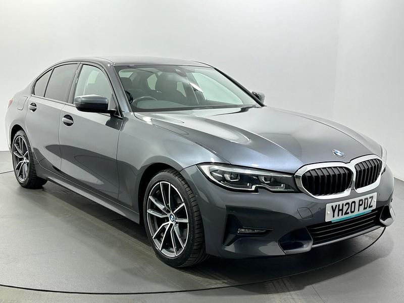 Grey Used 2020 BMW 320 Sport Line Sedan | £19,972 (Good price) - Image 1/3