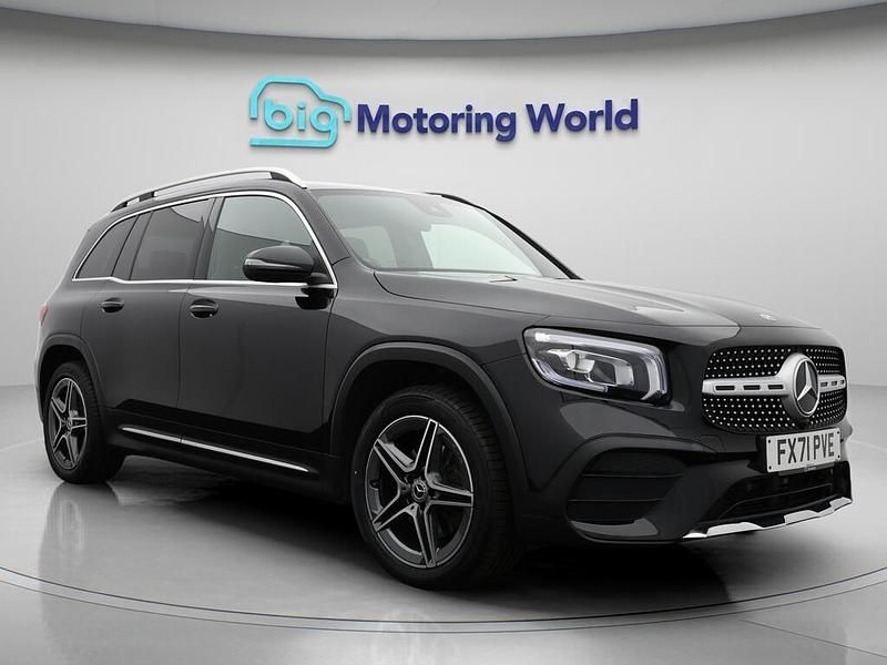 Black Used 2021 Mercedes GLB200 AMG line SUV | £23,200 (Good price) - Image 1/4