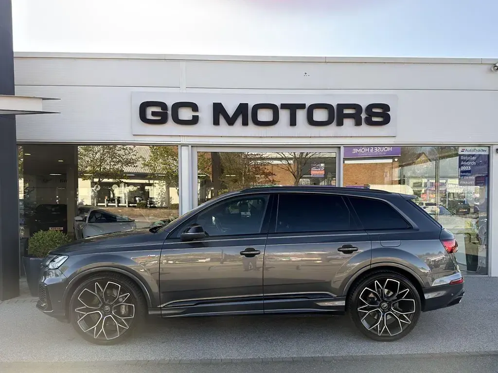 Used Audi Q7 Black Edition 2021 Grey SUV