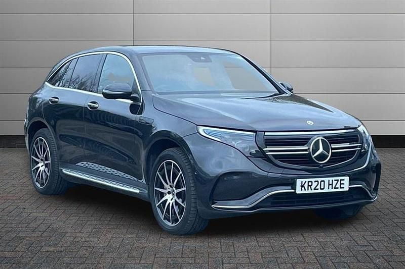 Graphite grey Used 2020 Mercedes EQC400 AMG line SUV | £18,490 (Good price) - Image 1/4
