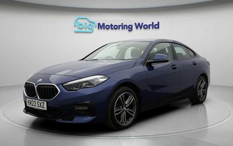 Used BMW 218 Sport Line 136 HP (100 kW) 2023 Blue Coupe