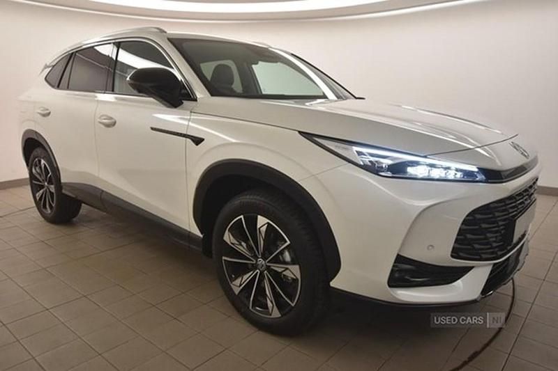 White New 2025 MG HS Trophy SUV | £25,195 (Fair price) - Image 1/1