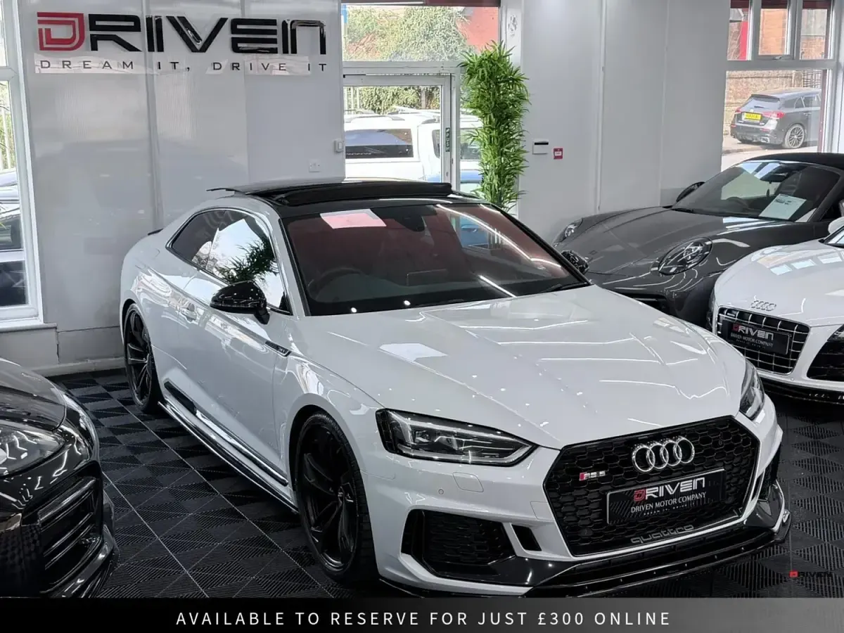 Begagnad Audi RS5 Advanced 450 HK (330 kW) 2018 Vit Sportkupé