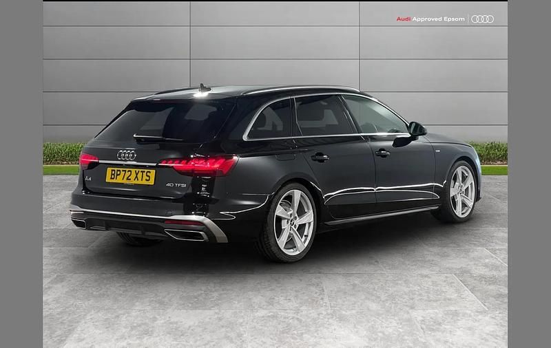 Used Audi A4 S-Line 200 HP (147 kW) 2023 Black Estate
