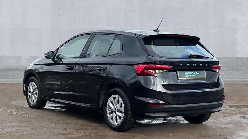 Used Skoda Fabia SE 95 HP (69 kW) 2025 Black Hatchback