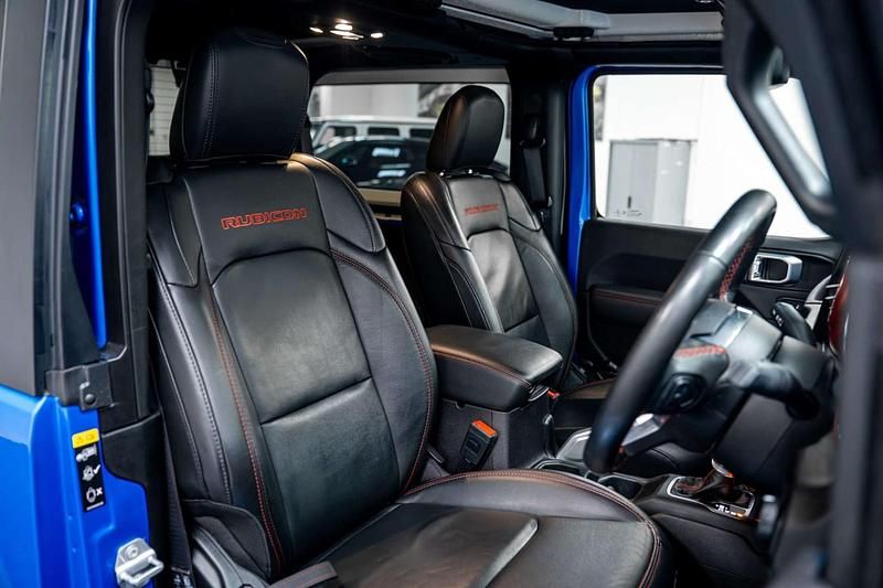 Used Jeep Wrangler Rubicon 272 HP (200 kW) 2022 Hydro blue pearl coat SUV