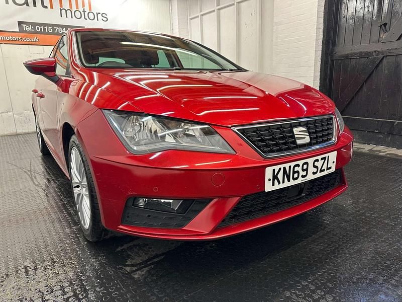 Red Used 2019 Seat Leon SE Dynamic Hatchback | £9,495 (Good price) - Image 1/4