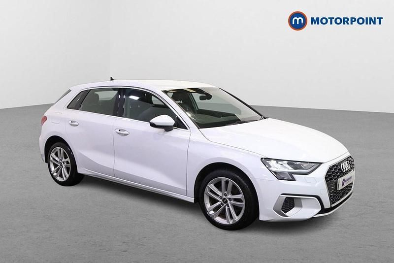 White Used 2022 Audi A3 e-tron Sport Hatchback | £18,999 (Good price) - Image 1/4