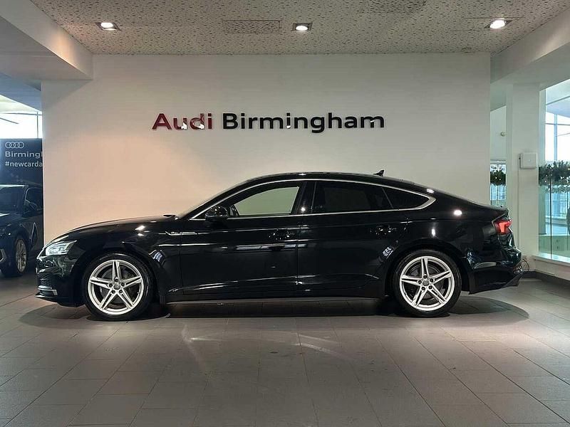 Used Audi A5 S-Line 2018 Black Hatchback