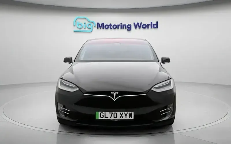 Used Tesla Model X Long Range AWD 397 kW (541 HP) 2020 Black SUV