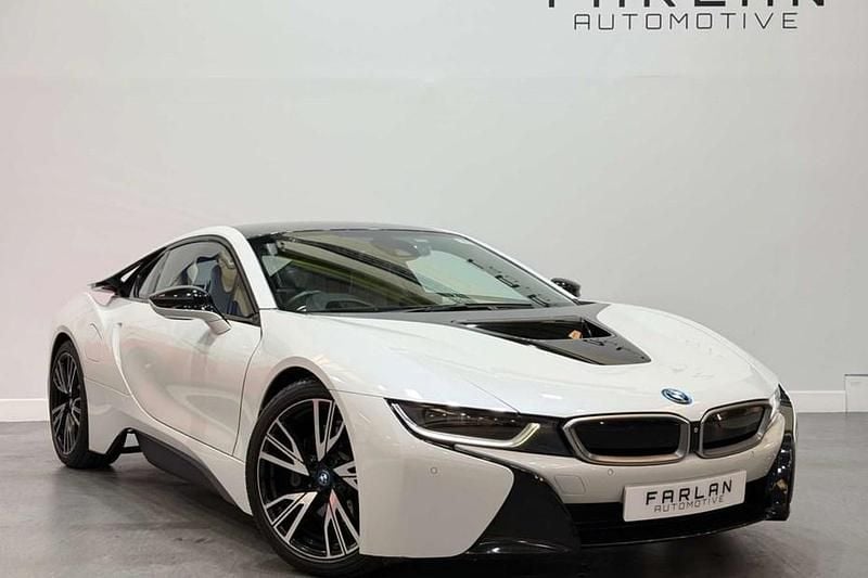 White Used 2014 BMW i8 Impressive Coupe | £29,950 (Super price) - Image 1/1